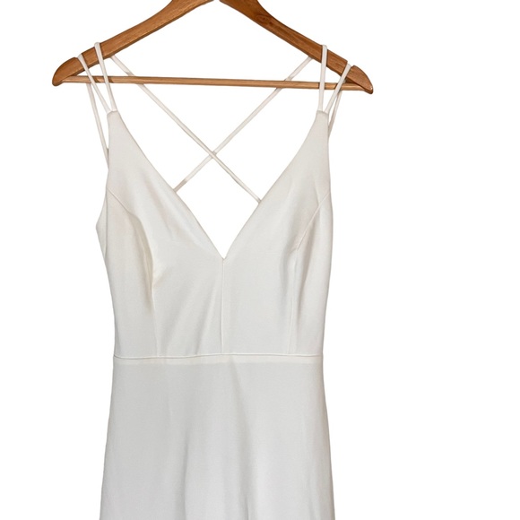 Lulus Bridal All This Allure White Strappy Backless Mermaid Maxi Dress - Picture 7 of 12